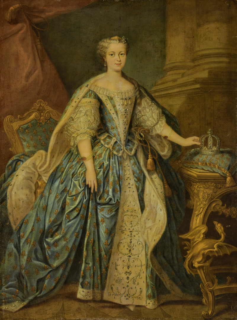 Portret Marii Leszczyńskiej.